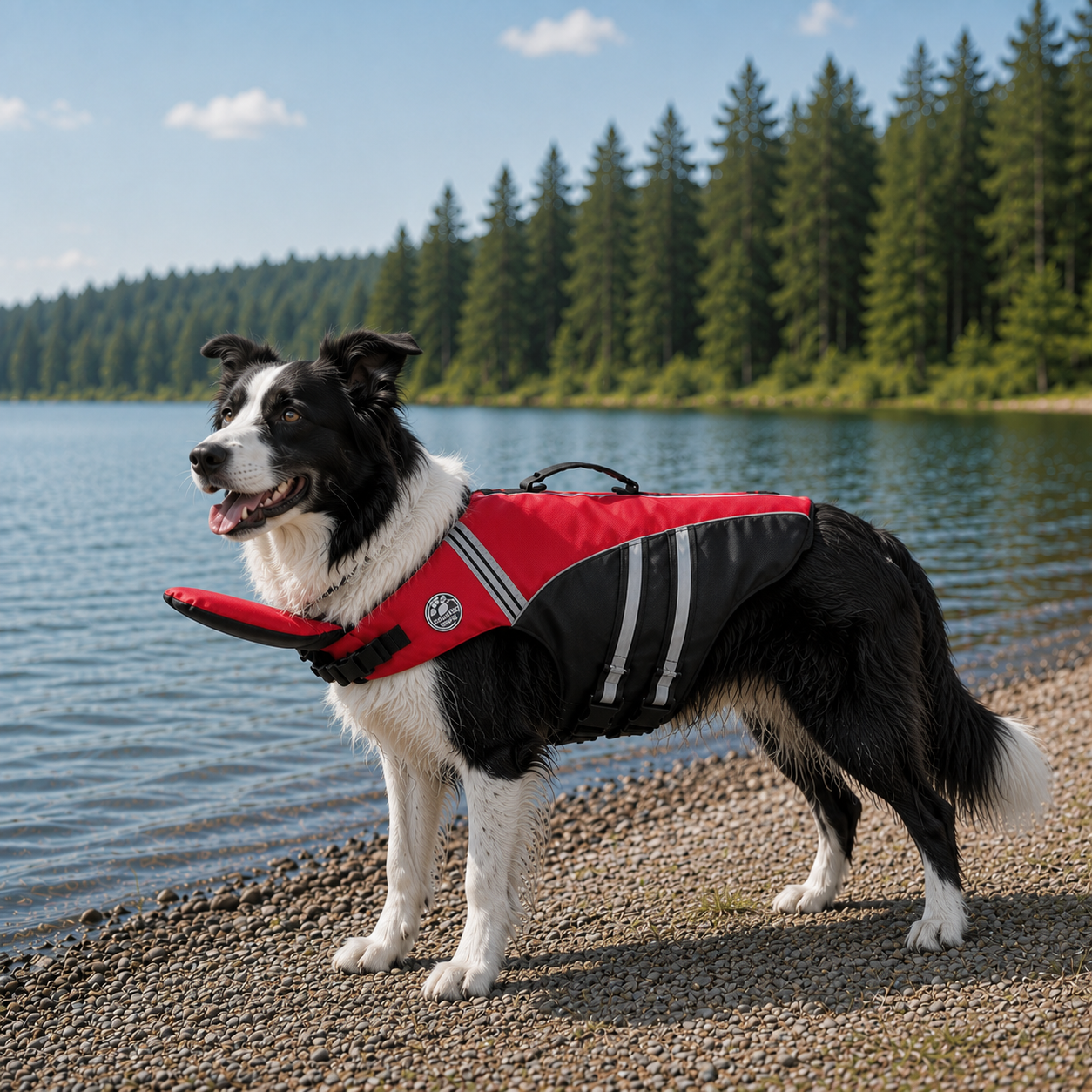 Sicherheits-Schwimmweste für Hunde
