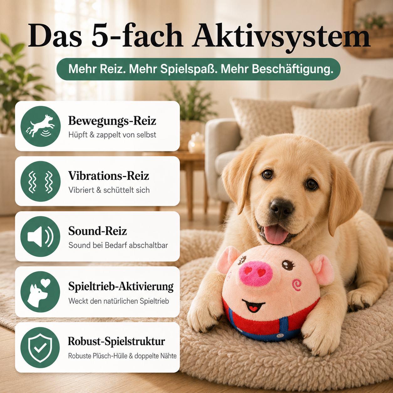 ZappelBuddy – das aktive Hundespielzeug gegen Langeweile