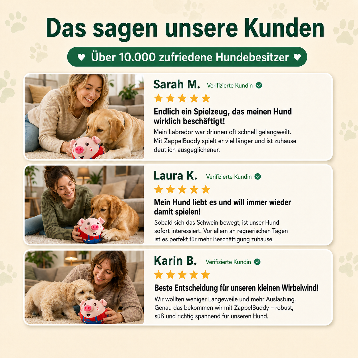 ZappelBuddy – das aktive Hundespielzeug gegen Langeweile